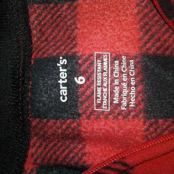 Carter's one piece pajamas with feet - Picture 2 of 2